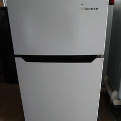 2ドア冷蔵庫  Hisense   93L   2017年製