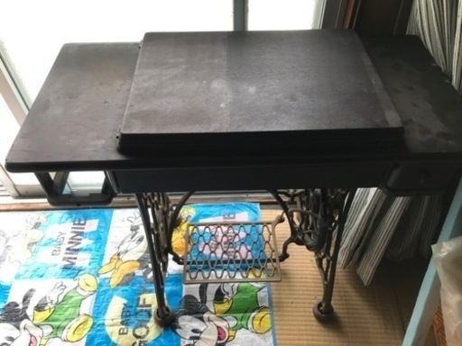 (購入予定者決定)シンガーミシン　レトロ(ジャンク品)