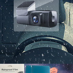 【ネット決済・配送可】超親水フィルム 4pcs ドラレコのカメラ...