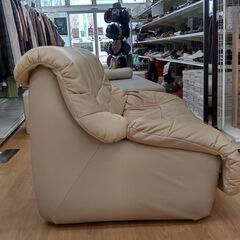 ★ジモティ割あり★  ソファ ベージュ系 W150×D90×H80 クリーニング済み SJ1645 ☆ジモティ割あり☆ ソファ ベージュ系 W150×D90×H80 クリーニング済み