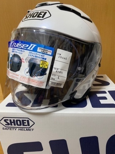 SHOEI j-cruiseⅡ ジェイクルーズ2 サイズＬ 使用数回 chateauduroi.co