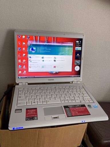 【新品同様】東芝 dynabook CX/45E Cel1.86GHz 2GB 120GB