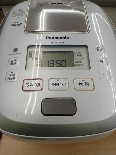 ●IH炊飯ジャー●Panasonic◆SR-PB108BK◆2018年