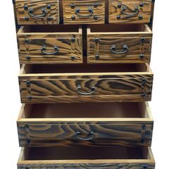 秋田杉　ミニ和ダンス　中