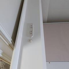 セミダブルベッド 半額セール クリーニング済 配送OK 管理番号10403