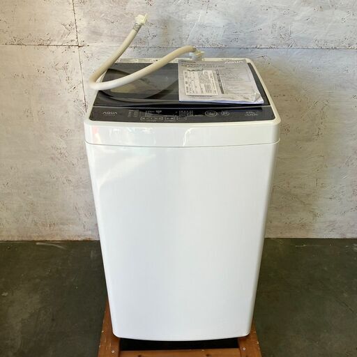 【AQUA】 アクア 電気洗濯機 5.0kg AQW-G50HJ 2020年製
