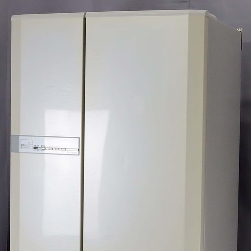 中古 冷蔵庫 フレンチ6ドア 520L ファン式 訳あり特価 三菱 MR-E52S-PS 観音開き 自動製氷 FB0518