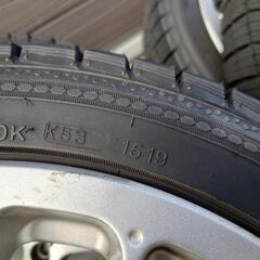 RAYS VESTA 17inch 7J PCD 114.3 4穴5穴マルチホイール スタッドレス付き