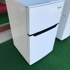 ハイセンス 2ドア冷凍冷蔵庫 HR-B95A 2019年製 全定...