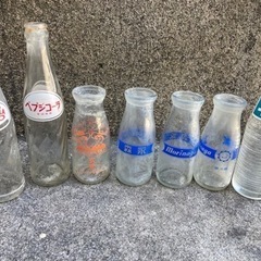 昭和　レトロ　空き瓶