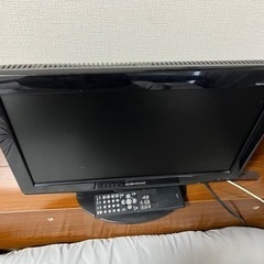 19インチ小型テレビ(リモコン付き)