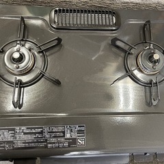 034 ★白石店★ グリル未使用！ パロマ PA-S42B-1L 2口 ガステーブル LPガス 2022年製 札幌市 白石区 ホームプラスリサイクル