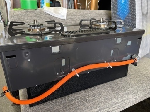 034 ☆白石店☆ グリル未使用！ パロマ PA-S42B-1L 2口 ガステーブル