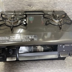 034 ★白石店★ グリル未使用！ パロマ PA-S42B-1L 2口 ガステーブル LPガス 2022年製 札幌市 白石区 ホームプラスリサイクル