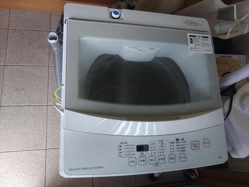 2020年製　洗濯機　6キロ