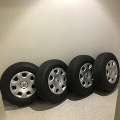 トヨタ　ハイエース　純正タイヤ　4本セット　ブリヂストン　ECOPIA RD613　タイヤ　470B