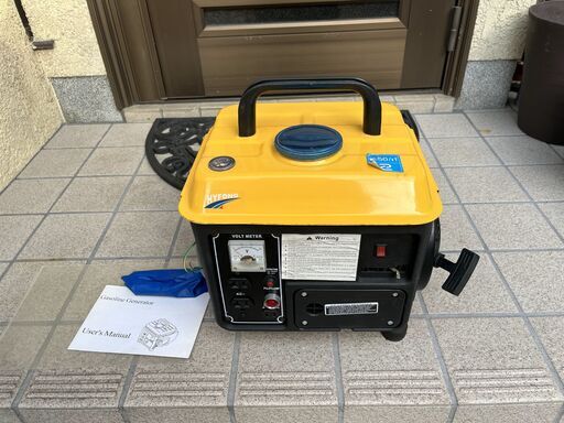 値下げしました。　小型発電機　未使用品