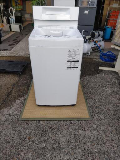 【中古】洗濯機　TOSHIBA AW-45M7 4.5Kg　2019年製
