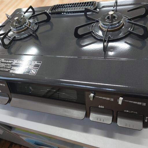 (M230226f-5) パロマ ガステーブル Paloma ガスコンロ IC-S87BM-1R 都市ガス 2021年製 ★ グリル未使用美品✨ 横幅59cm 標準サイズ ★ 他にもガスコンロ各種あります ★ 名古屋市 瑞穂区 リサイクルショップ ♻ こぶつ屋