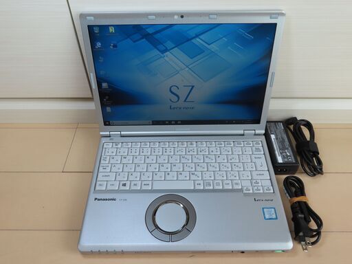 JC01221 パナソニック Let's Note CF-SZ6 256GB LTE DVD良品 office2019