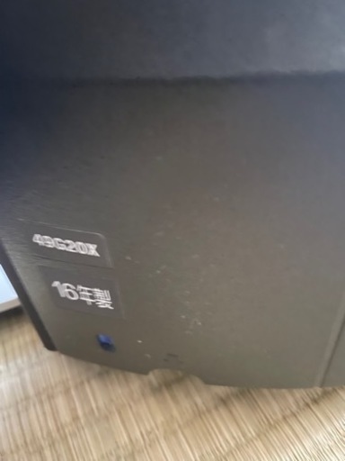 2016年製 東芝 REGZA 49G20X 49V スタンド無し