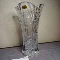 クリスタル花瓶