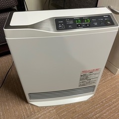 【電気ヒーター＋ガスヒーター】リンナイ　ガスファンヒーター都市ガス用