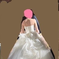 ウェディングドレス Sopracima SOP7226ベール付き　ベール　ドレス　花嫁　結婚式　パーティ