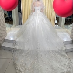 ウェディングドレス Sopracima SOP7226ベール付き　ベール　ドレス　花嫁　結婚式　パーティ