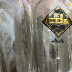 Asahi TOKYO 隅田川ブルーイング　グラス5個セット