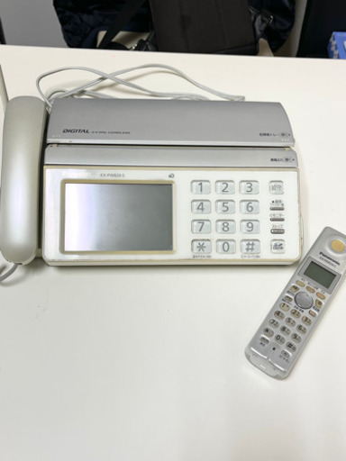 Panasonic ファックス付き電話、子機一台