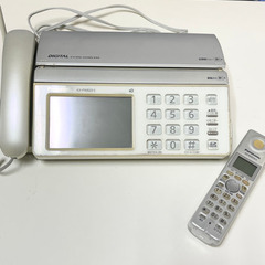 Panasonic ファックス付き電話、子機一台