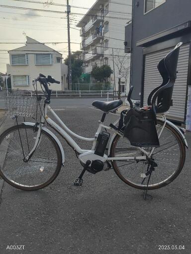 YAMAHA PAS CITY電動アシスト付き自転車 白26インチ 2024春NEWモデル 