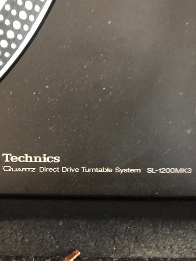 テクニクス SL1200 MK3 ハードケース付き ターンテーブル