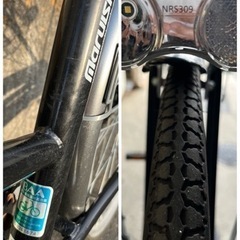 マルイシ　丸石　自転車　27型　27インチ　3段　ニュースワード　オートライト　ベル　BAA