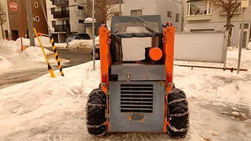 札幌より ジョブサン6 タイヤショベル ディーゼル 4WD ボブキャット 除雪 排雪