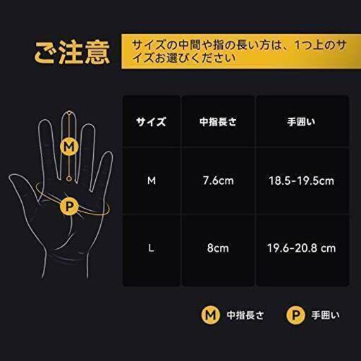 2022年秋発売の最新モデル HOMPRES電熱グローブ 未開封新品 サイズL