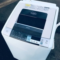 ET491番⭐️ 8.0kg⭐️日立電気洗濯乾燥機⭐️