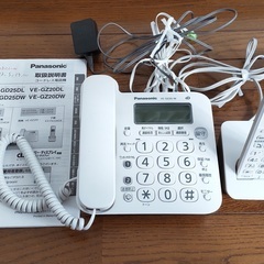 固電話機Panasonic(親機＋子機１台)