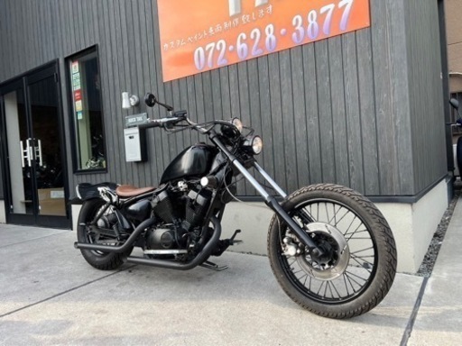 ☆30万円 ビラーゴ250 ロングカスタム！セル1 実働車 ヤマハ 3DM ビラーゴ