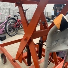油圧昇降式台車　リフトテーブル