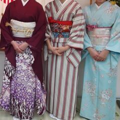 きもの着付けします（着物：留袖、振袖、訪問着、付け下げ、色無地、卒業式の袴など） - 日本文化