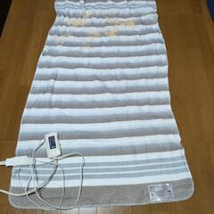 洗える電気敷き毛布　