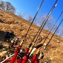 ロッドスタンド　オーダーメイド　7本　エリアトラウト