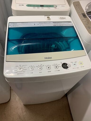 ☺最短当日配送可♡無料で配送及び設置いたします♡ハイアール 洗濯機 JW-C45A 4.5キロ 2019年製☺HIR001