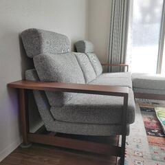 ptダイヤモンドクロスネックレス-最終値下げ 配送可【美品】新品価格95万 柏木工 3Pソファ エレス ウォルナット ヘッドレスト