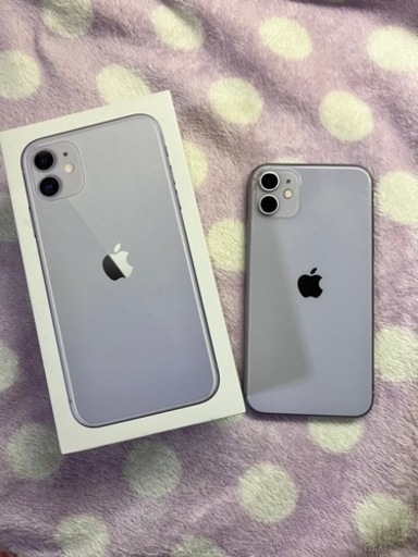 iPhone11 64GB パープル - ソフトバンク