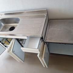 15000円　タカラスタンダード　流し台＆コンロ台セット