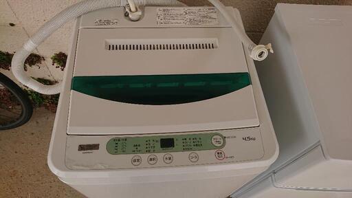 ◎美品 値下げ 全自動洗濯機4.5kg ヤマダセレクト R2.7購入