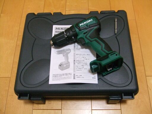 ★新品★ HiKOKI（ハイコーキ）コードレス振動ドライバドリル 18V DV18DD＋ケース
